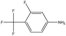 2-fluoro-4-aminobenzotrifluoride 구조식 이미지