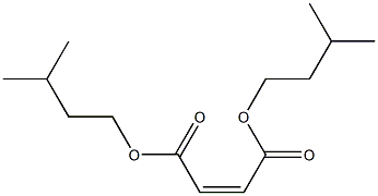 Diisoamyl maleate Structure