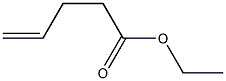 Ethyl 4-pentenoate 구조식 이미지