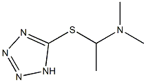 1-N,N-dimethylaminoethyl-5-mercaptotetrazole 구조식 이미지