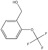 O-trifluoromethoxybenzyl alcohol 구조식 이미지