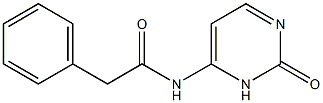 Phenylacetylcytosine 구조식 이미지