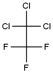 Trifluorotrichloroethane 113A Structure