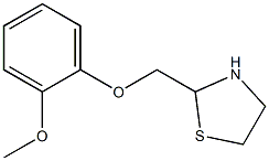 2-methoxyphenoxymethyltetrahydrothiazole Structure