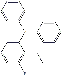 Propyltriphenylphosphine fluoride Structure