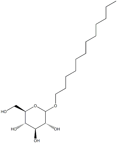 Dodecyl glucoside Structure