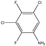 2,4-difluro-3,5-dichloro-Benzenamine Structure