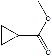 Methyl cyclopropylcarboxylate Structure