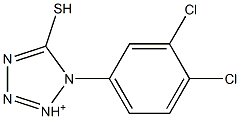 1-(3,4-dichlorophenyl)-tetrazolium-5-thiol Structure