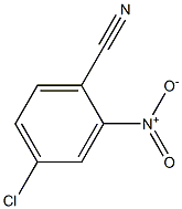 4-chloro-2-nitrobenzonitrile 구조식 이미지