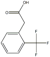 2-trifluoromethylphenylacetic acid Structure