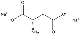 L-aspartate sodium salt Structure