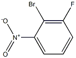 2-Bromo-3-fluoronitrobenzene Structure