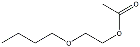 Ethylene glycol monobutyl ether acetate 구조식 이미지