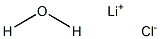 Lithium chloride monohydrate Structure