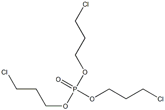 Tris(chloro-propyl) phosphate Structure