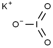 Potassium iodate, 0.1N Standardized Solution 구조식 이미지