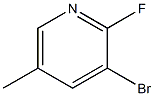 3-Bromo-2-fluoro-5-methylpyridine Structure