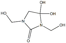 Dimethylol dihydroxyethylene urea 구조식 이미지