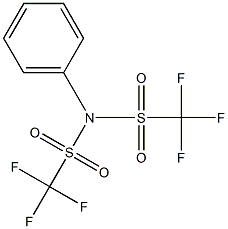 N-bis(trifluoromethanesulfonyl)aniline 구조식 이미지