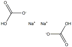 Disodium hydrogencarbonate 구조식 이미지