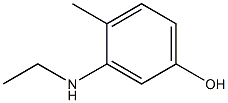 3-ethylamino-p-cresol 구조식 이미지