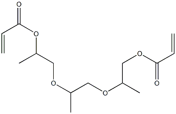 Tripropylene glycol diacrylate Structure