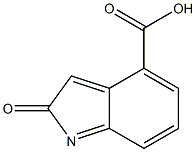 4-carboxyindole-2-one 구조식 이미지