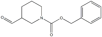 N-CBZ-piperidine-3-carbaldehyde Structure