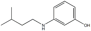 M-isoamylaminophenol Structure