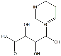 Tetrahydropyrimidine tartrate 구조식 이미지