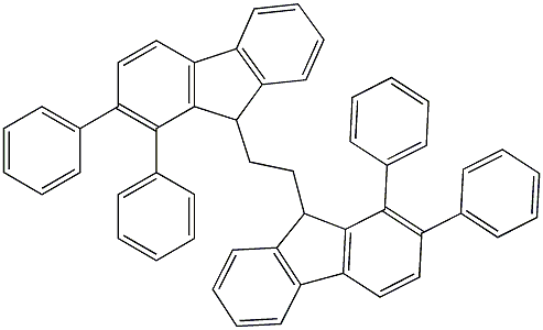1,2-bis(diphenylfluorenyl)ethane 구조식 이미지