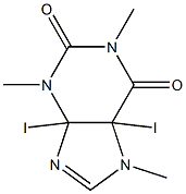 CaffeineIodide 구조식 이미지