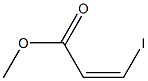 (Z)-3-IODOPROPENOICACIDMETHYLESTER Structure