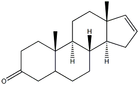 ANDCOSTAN-16(17)-EN-3-ONE 구조식 이미지