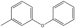 M-CRESOLPHENYLETHER Structure