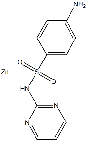 SULFADIAZINEZINC Structure