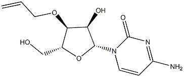 3'-O-Allyl-D-cytidine 구조식 이미지