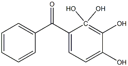 2,2,,4tetrahydroxybenzophenone Structure