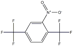 2,5-bis(trifluoromethyl)nitrobenznene Structure