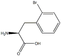 2-bromophenylalanine 구조식 이미지