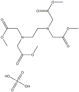 Tetramethyl Ethylenediaminetetraacetate Sulfate, Tech. Structure