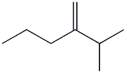 2-Methyl-3-methylenehexane. Structure