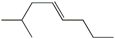 2-Methyl-4-octene. 구조식 이미지