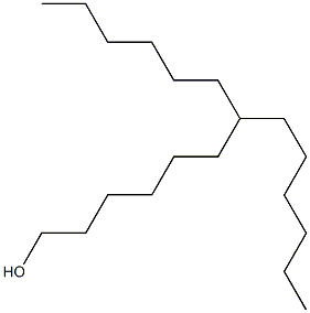 7-Hexyltridecan-1-ol Structure