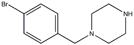 1-(4-Bromobenzyl)piperazine 97% Structure