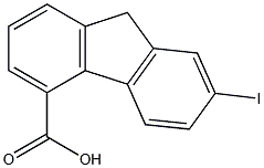 2-Iodofluorene-5-carboxylic acid 95% 구조식 이미지