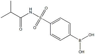 4-(N-Isobutyrylsulphamoyl)benzeneboronic acid 구조식 이미지