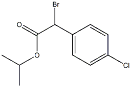 P-CHLORO (A-BROMO) PHENYL ISOPROPYL ACETATE 구조식 이미지