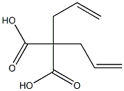 diallylmalonic acid Structure